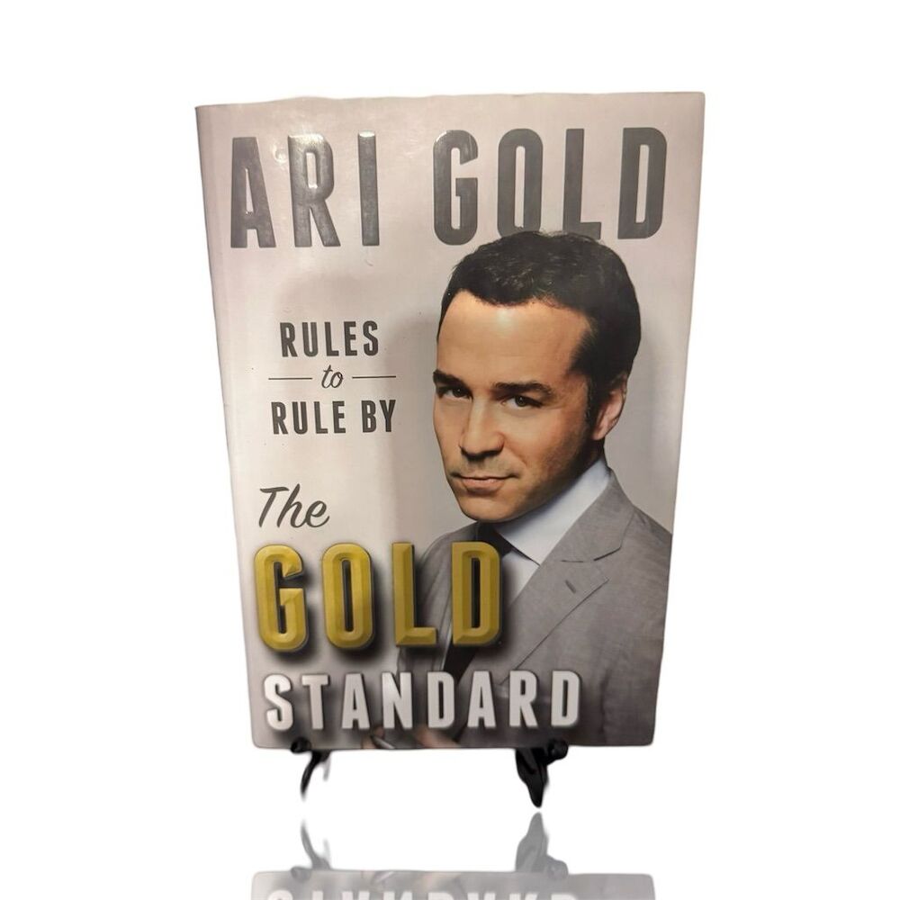 The Gold Standard by Ari Gold Hardcover Nonfiction Book 2015: HBO: Entourage